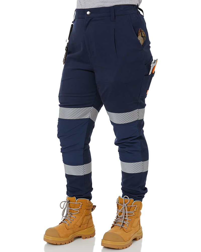 Taped Pants for Female Workers