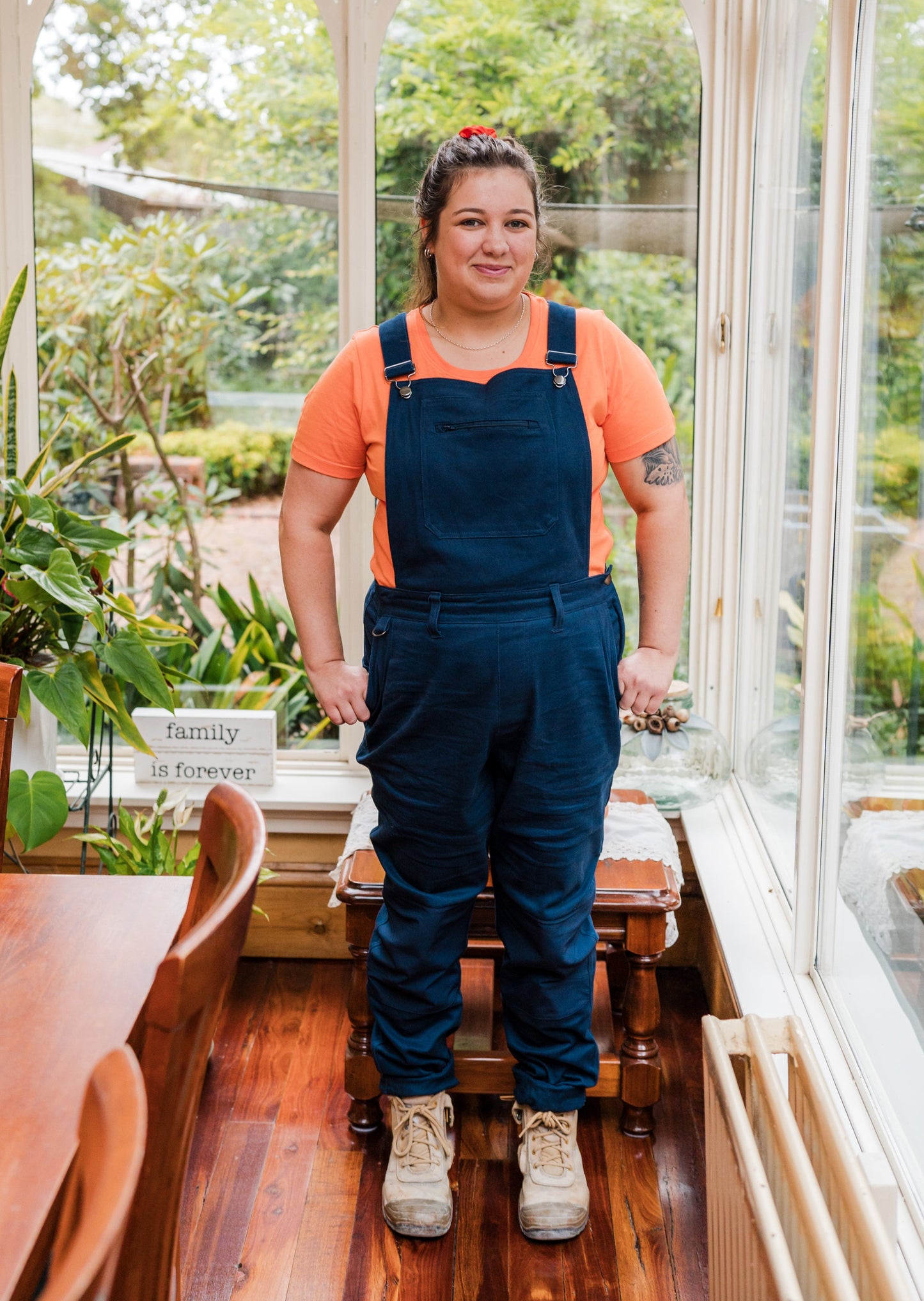 The Grind Overall - Navy