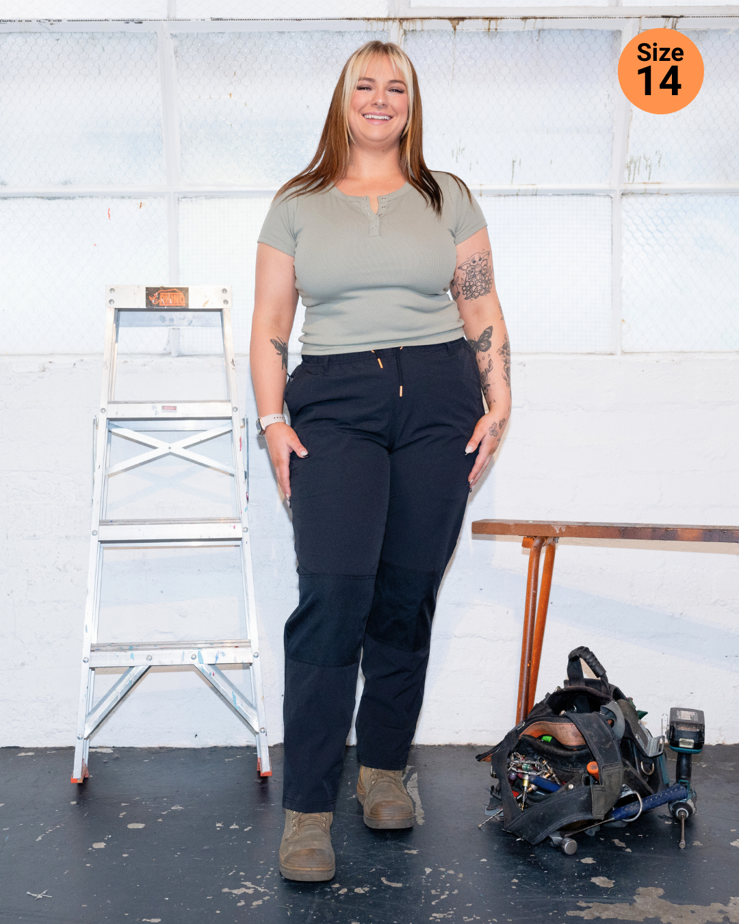 Z-Lite Comfort with 4 Way Stretch Pant - Black