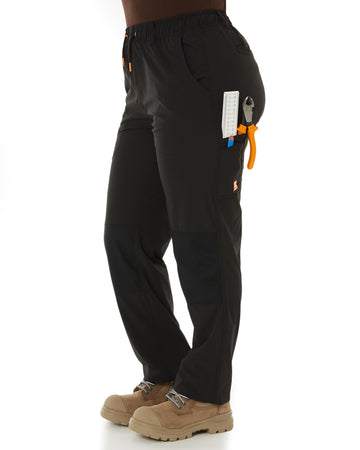Z-Lite Comfort with 4 Way Stretch Pant - Black – Zadie Workwear