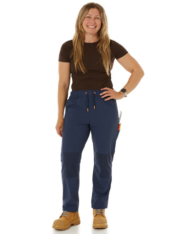 SLDO. 4WAY STRETCH パンツ/DARK NAVY Z-Lite Comfort with 4 Way Stretch Pant - Navy – Zadie Workwear