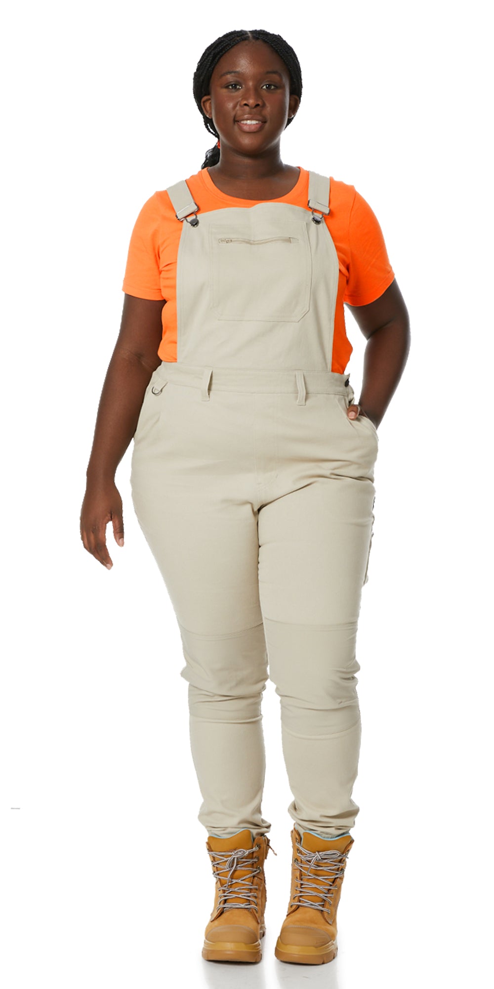 The Grind Overall - Stone – Zadie Workwear