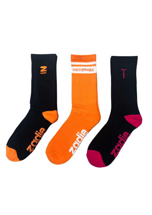 3 Pack Bamboo Socks - Unstoppable