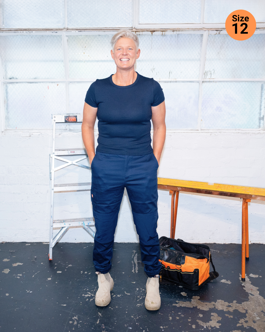 The Middy Pant - Navy