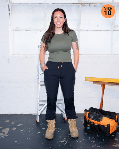 Z-Lite Comfort with 4 Way Stretch Pant - Black