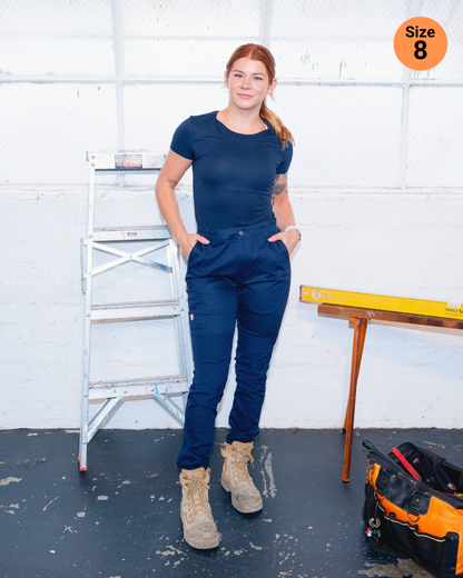 The Middy Pant - Navy