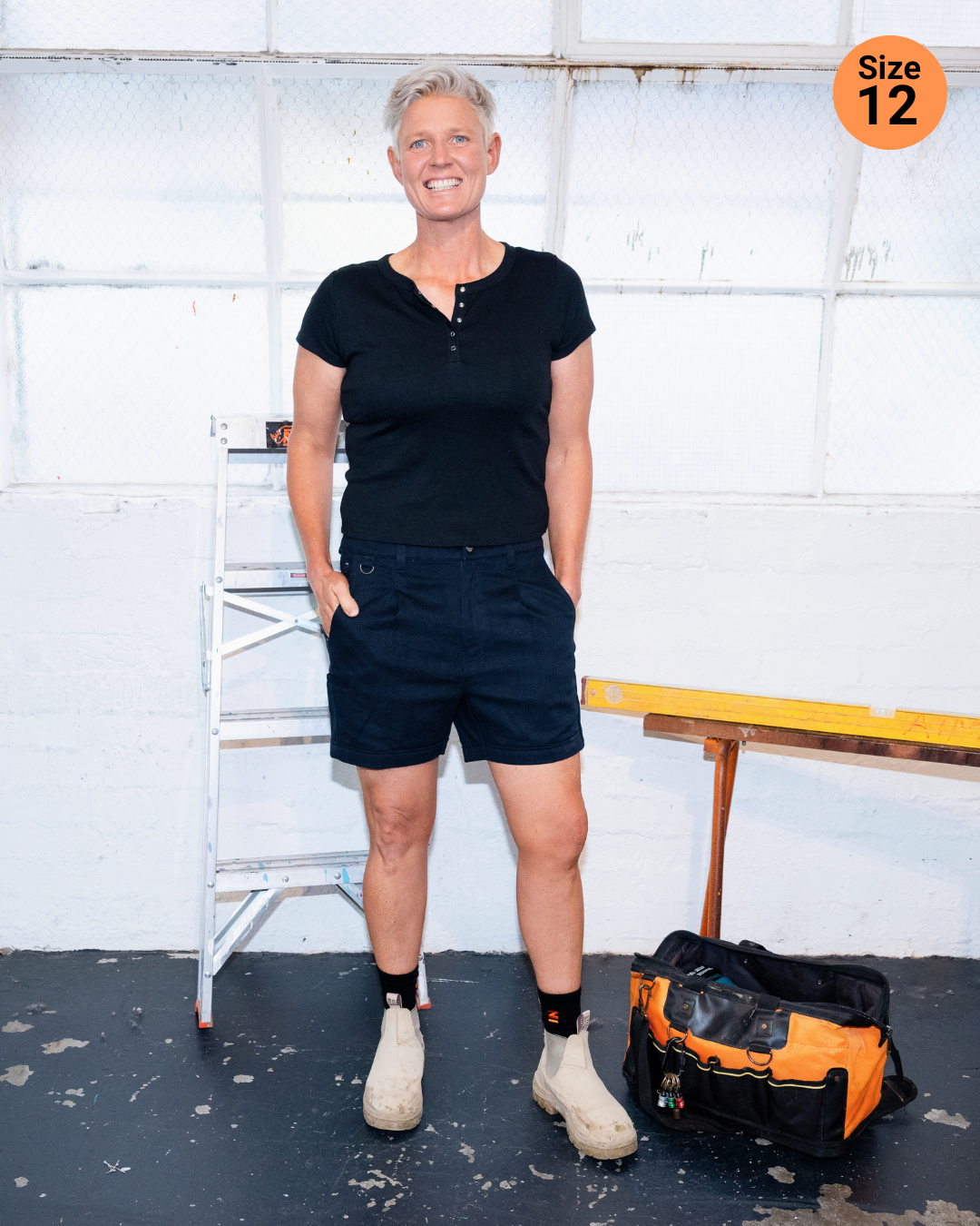 The Workz Short - Black