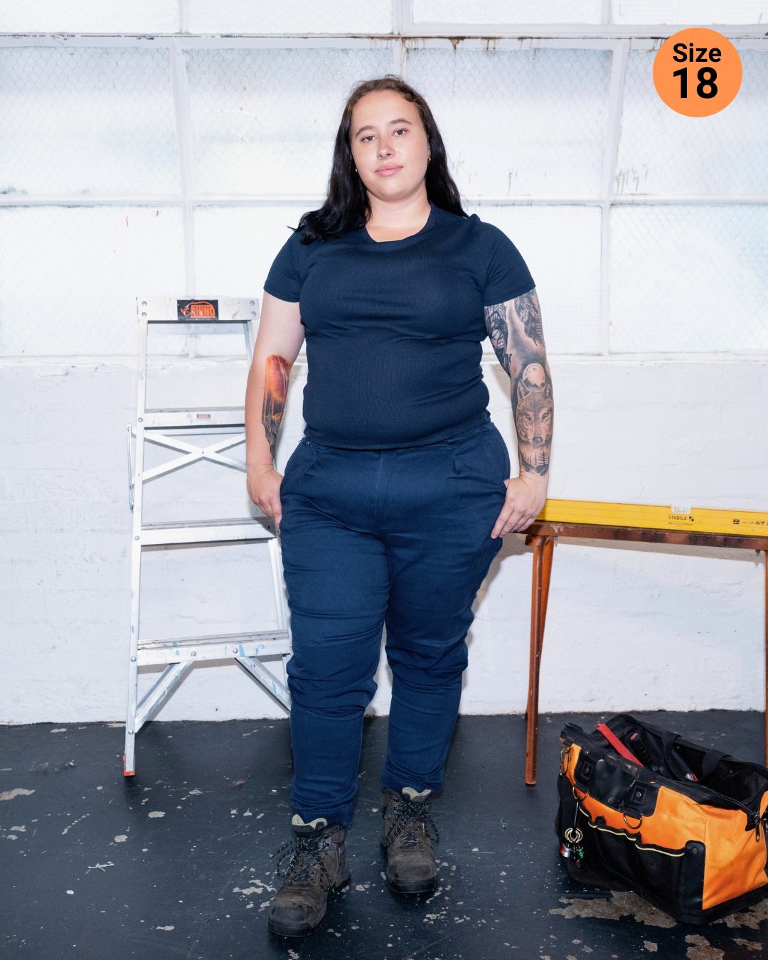 The Workz Pant - Navy