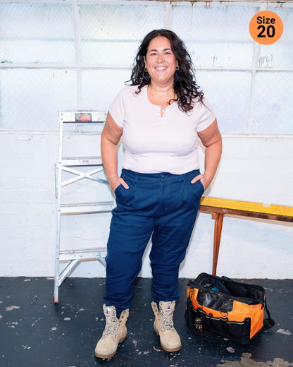 The Workz Pant - Navy