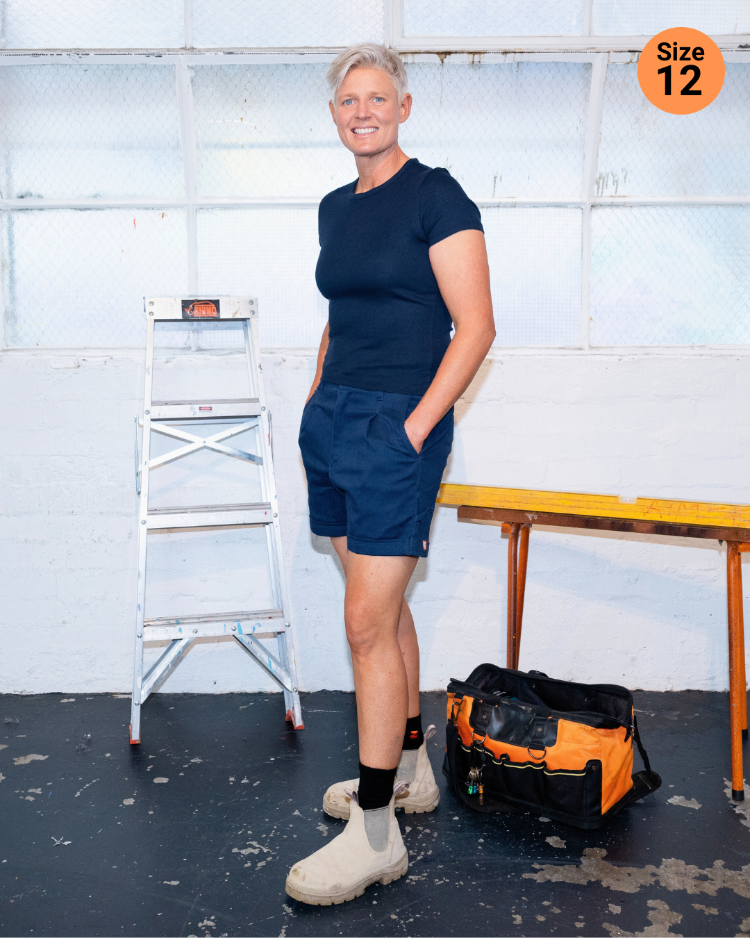 The Workz Short - Navy