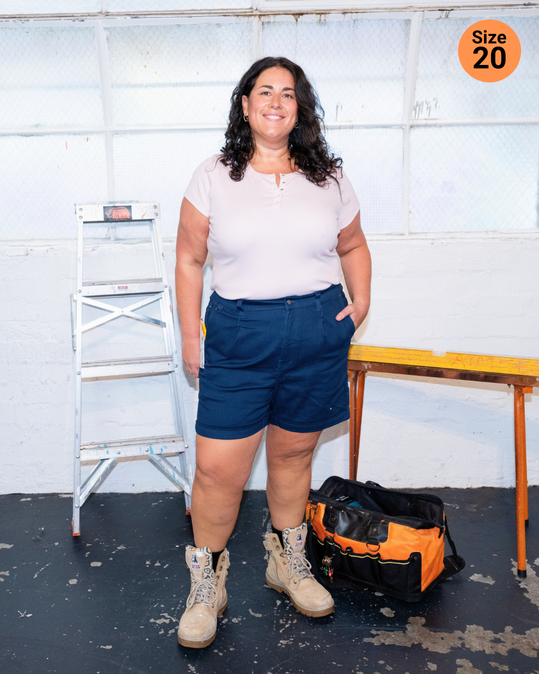 The Workz Short - Navy