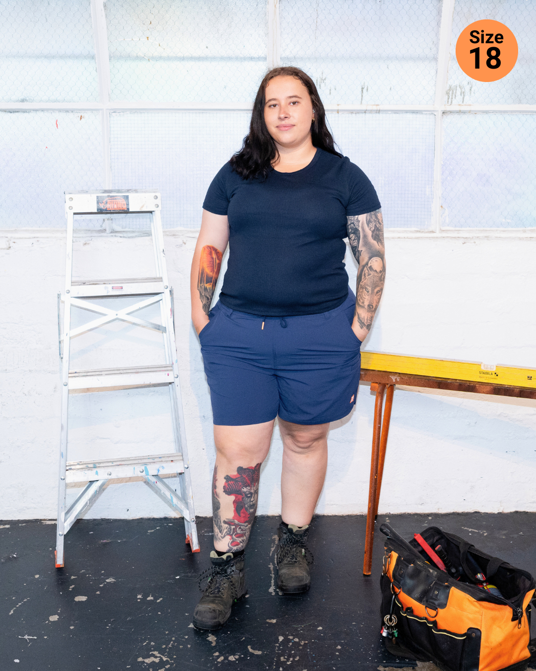 Z-Lite Comfort with 4 Way Stretch Short - Navy