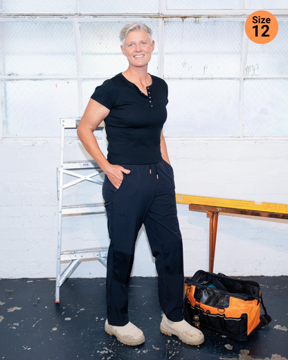 Z-Lite Comfort with 4 Way Stretch Pant - Black