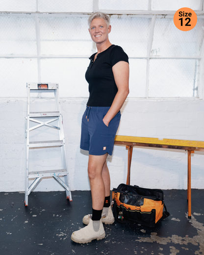 Z-Lite Comfort with 4 Way Stretch Short - Navy