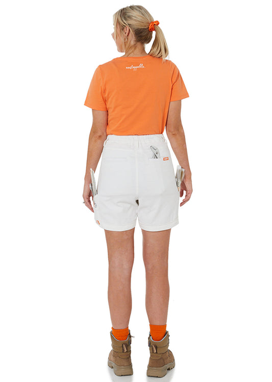 The Workz Short - White