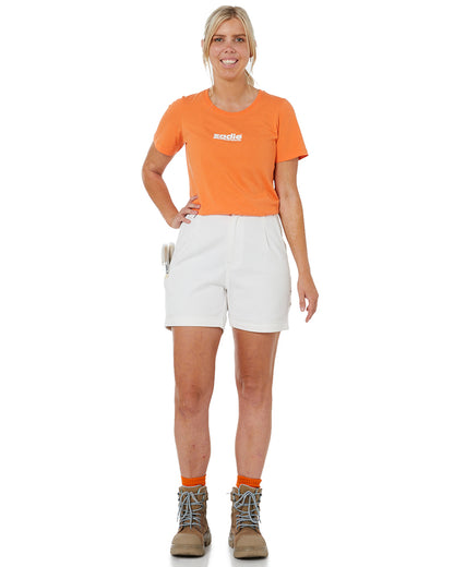 The Workz Short - White